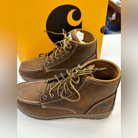 LIGHTWEIGHT WEDGE MOC TOE CHUKKA- MULTIPLE SIZES- NWT - Picture 2 of 5